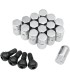LUG NUT 3/8 CHROME 16PK