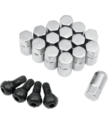 LUG NUT 3/8 CHROME 16PK