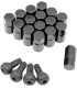 LUG NUT 3/8 BLACK 16PK