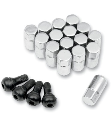 LUG NUT 12X1.25 CHR 16PK