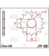 SPROCKET FRONT 15T 428