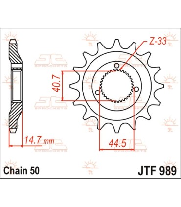 SPROCKET FRONT 21T 530