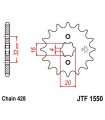 SPROCKET FRONT 15T 428