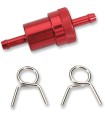 FUEL FILTER RED 1/4