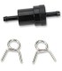 FUEL FILTER BLACK 1/4