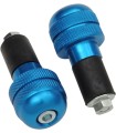 EMBOUT DE GUIDON ANTI-VIBRATIONS BLEU