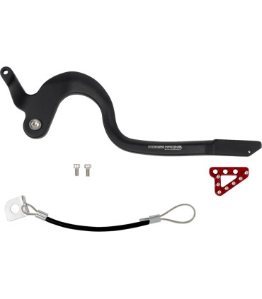 FORGED BRAKE PEDAL RED