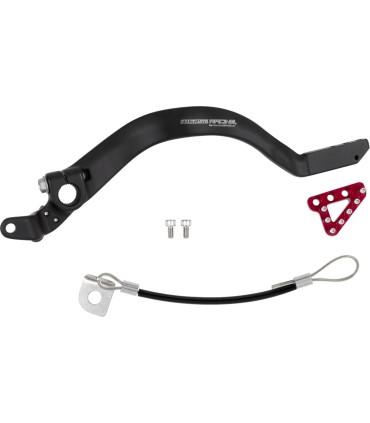 FORGED BRAKE PEDAL RED