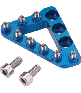 LARGE ALUM REAR BRAKE TIP BLUE
