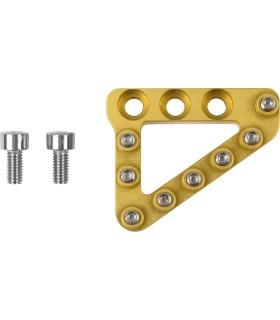 LARGE ALUM REAR BRAKE TIP GOLD