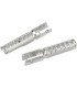 FOOTPEGS SLASH-CUT SILVER