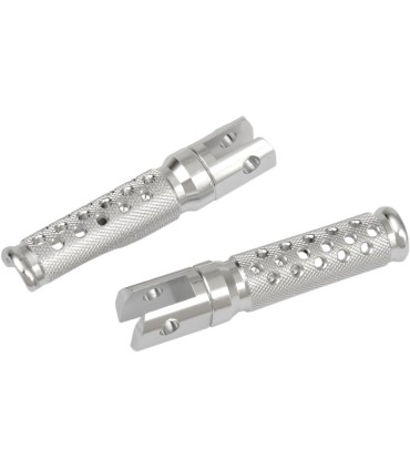 FOOTPEGS SLASH-CUT SILVER