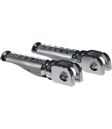 FOOTPEGS SLASH-CUT SILVER