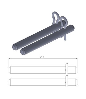 BRAKE PAD PIN
