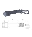 BRAKE PAD PIN