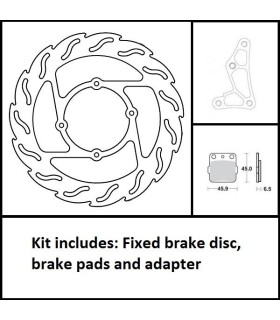 BRAKE KIT FRONT FIX 260MM