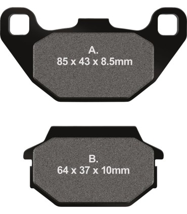 BRAKE PAD FA SER ORGANIC