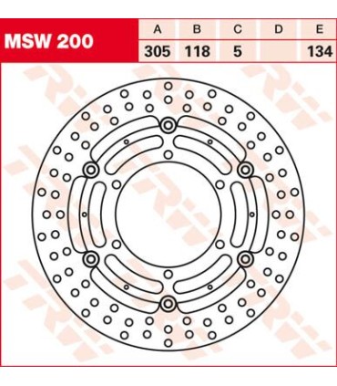 ROTOR TRW MSW200
