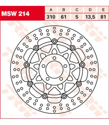 ROTOR TRW MSW214