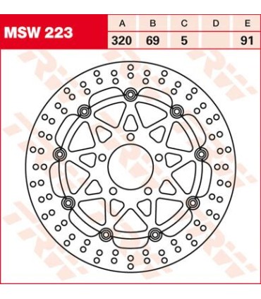 ROTOR TRW MSW223