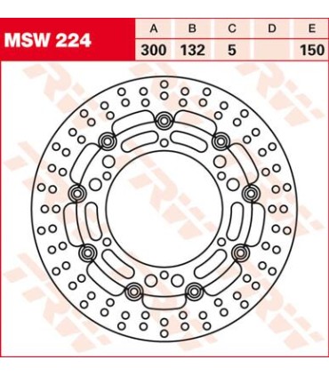 ROTOR TRW MSW224