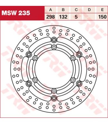 ROTOR TRW MSW235