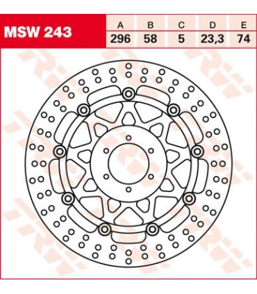 ROTOR TRW MSW243
