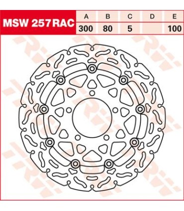 ROTOR TRW MSW257RAC
