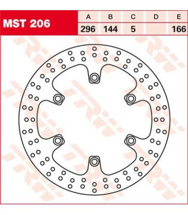 ROTOR TRW MST206