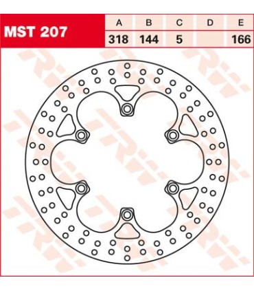 ROTOR TRW MST207