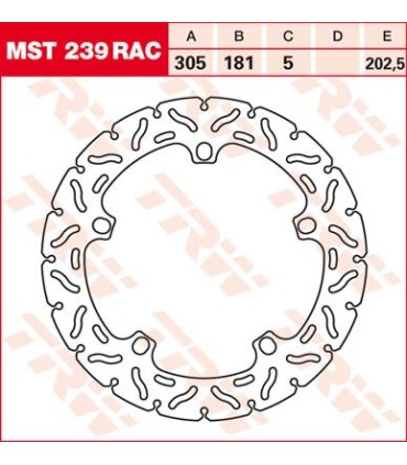 ROTOR TRW MST239RAC
