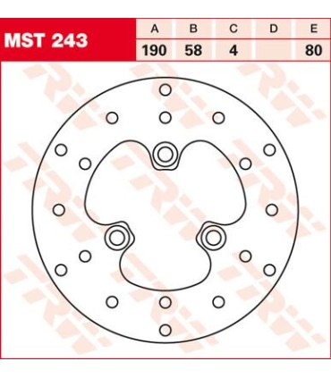 ROTOR TRW MST243