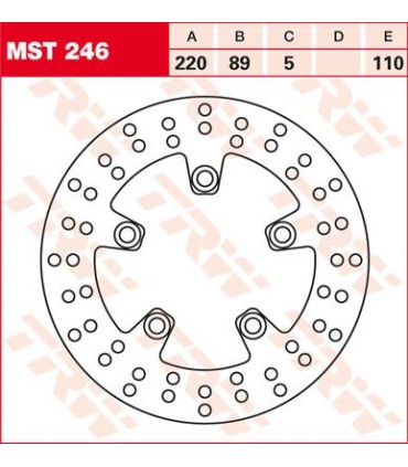 ROTOR TRW MST246