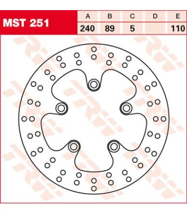 ROTOR TRW MST251