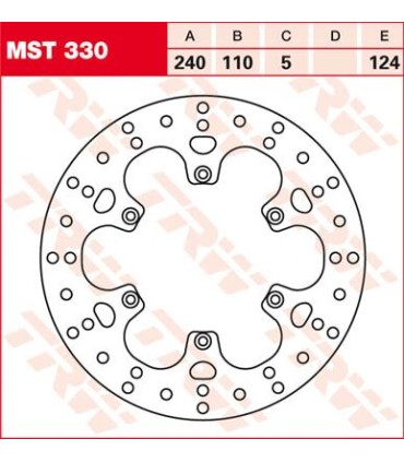ROTOR TRW MST330