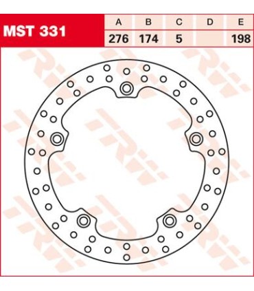 ROTOR TRW MST331