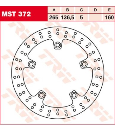 ROTOR TRW MST372