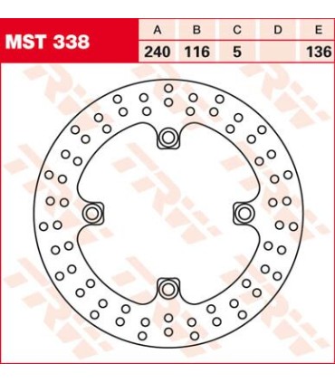 ROTOR TRW MST338