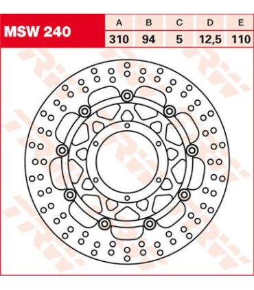 ROTOR TRW MSW240