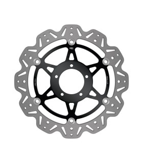 BRAKE RTR FLT VEE WAVE BLK FR