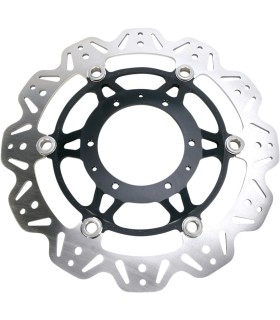 BRAKE RTR FLT VEE WAVE BLK FR