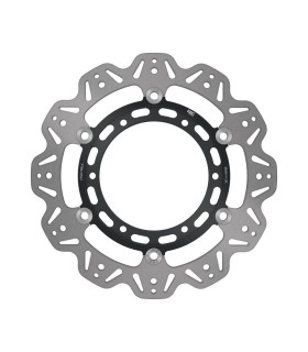 BRAKE RTR FLT VEE WAVE BLK FR