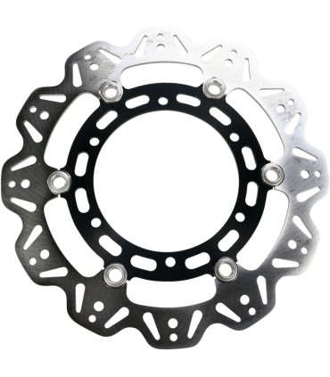 BRAKE RTR FLT VEE WAVE BLK FR