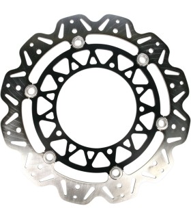 BRAKE RTR FLT VEE WAVE BLK FR