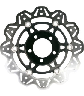 BRAKE RTR FLT VEE WAVE BLK FR