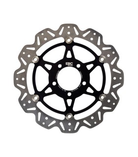 BRAKE RTR FLT VEE WAVE BLK FR