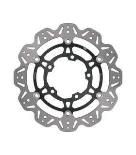 BRAKE RTR FLT VEE WAVE BLK FR