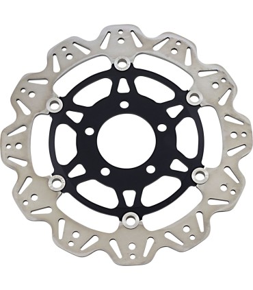 BRAKE RTR FLT VEE WAVE BLK FR