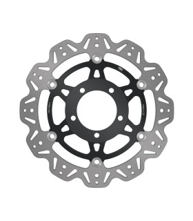 BRAKE RTR FLT VEE WAVE BLK FR