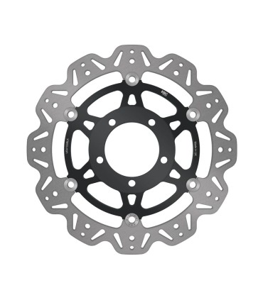 BRAKE RTR FLT VEE WAVE BLK FR